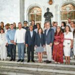 @Chuvasquez acompaña a Ulises Rodriguez en la bienvenida a la gobernadora de NY Kathy Hochul