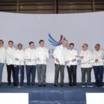 @PresidenciaRD ¡RD se consolida como principal hub del Caribe!@LuisAbinader, junto con @ItoBisono y @SanzLovaton, inaugura el Punta Cana Free Trade Zone de @Grupo_Puntacana