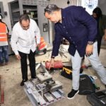 @DrMarioLama Supervisa este jueves los trabajos finales del nuevo sistema de cableado eléctrico del Instituto Nacional del Cáncer Rosa Emilia Pérez de Tavares (INCART), donde un equipo de electro mecánicos labora 24 horas desde hace 4 días