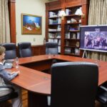 @ViceRDO Con el compromiso de fortalecer los lazos entre la juventud dominicana en el exterior y su representación consular, la vicepresidenta @RaquelPenaVice sostuvo el primer encuentro «Jóvenes dominicanos que inspiran» con estudiantes universitarios dominicanos