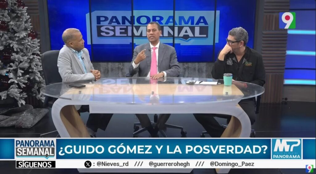 Entrevista ” Guido Gómez y la Posverdad” en Panorama Semanal 9 de noviembre de 2025
