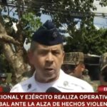 1,500 agentes @PoliciaRD y @EjercitoRD realizan operativo en San Cristóbal ante alza de hechos de violencia