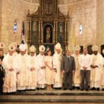 @RaquelPenaVice participó en la ceremonia de Toma de Posesión Canónica de S.E.R. Mons. Carlos Tomás Morel Diplán