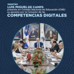 @EducacionRDO En la cuarta sesión ordinaria del Consejo Nacional de Educación, el ministro Luis Miguel De Camps (@LMDeCamps), presentó su visión para fortalecer la inclusión de competencias digitales en la educación