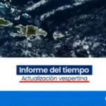 @Indomet_RDO Durante la tarde y las primeras horas de la noche, una débil vaguada, combinada con los efectos locales del calentamiento diurno, favorecerá incrementos nubosos generando chubascos localmente fuertes sobre las regiones noreste, sureste, el valle del Cibao y la Cordillera Central