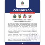@MirexRD Nota de prensa: COMUNICADO DE LA ADD SOBRE LAS ELECCIONES EN HONDURAS