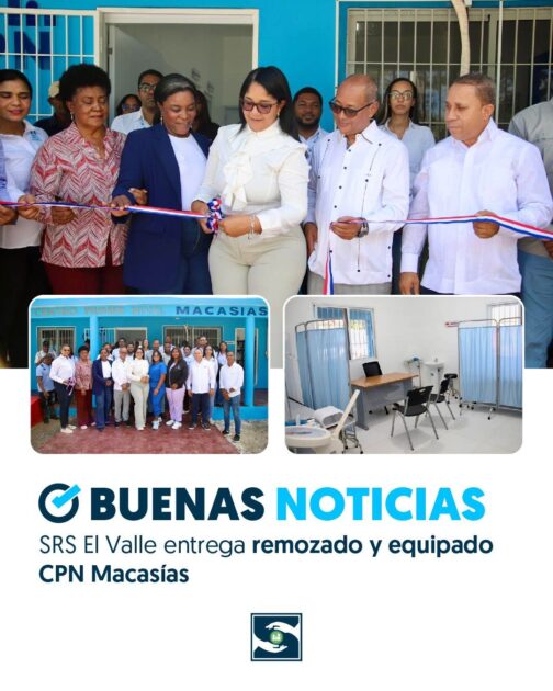 @SNSRDO ¡Elías Piña avanza en salud!El @SrsElValleRD entregó el Centro de Primer Nivel (CPN) Macasías, totalmente remozado y climatizado