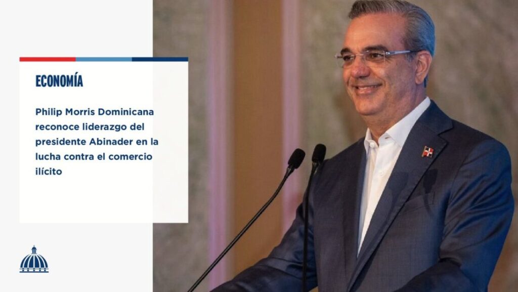 @ComunicacionDO la empresa Philip Morris Dominicana reconoció el liderazgo @LuisAbinader y los avances de la RD en combate al comercio ilícito