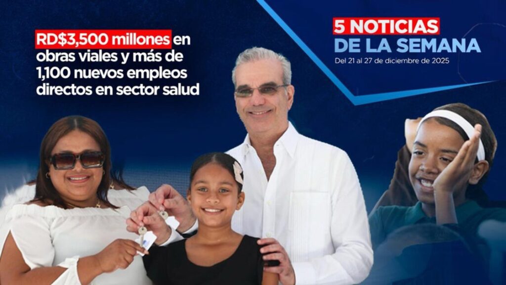 @DPPRDO Presentamos un recuento de #5NoticiasDeLaSemana dominicana
