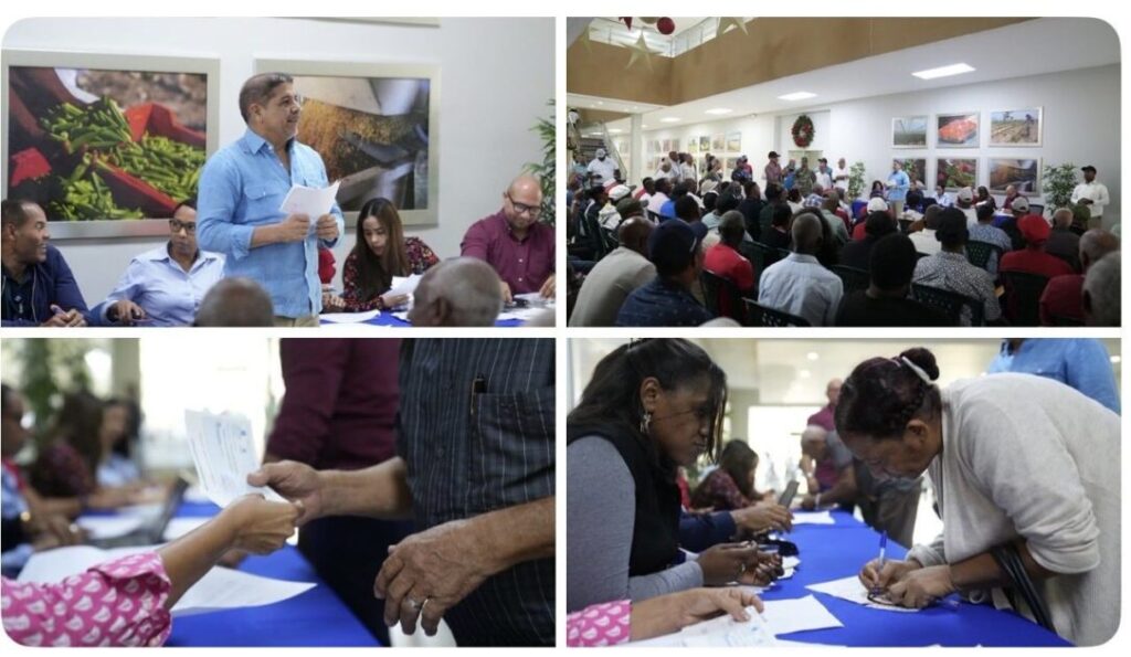 @LimberCruzL Gracias al apoyo del Pdte. @LuisAbinader, desde la sede central de nuestro ministerio seguimos entregando las ayudas económicas a productores afectados por la tormenta Melissa
