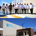 @LuisAbinader junto a @JoseAntonioKast inaugura nuevo hospital provincial Matías Ramón Mella en Dajabón