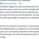 Gobierno dominicano sigue de cerca la evolución de los acontecimientos en Venezuela: @dpprdo @luisabinader @PRM_Oficial
