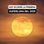 @JeanSuriel Hoy ocurre la primera Superluna del 2026, por lo que se verá 14% más grande y 30% más brillante que una luna llena promedio