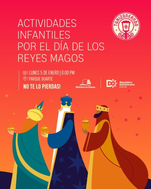 @TurismoRD Celebremos juntos el Día de los Reyes Magos