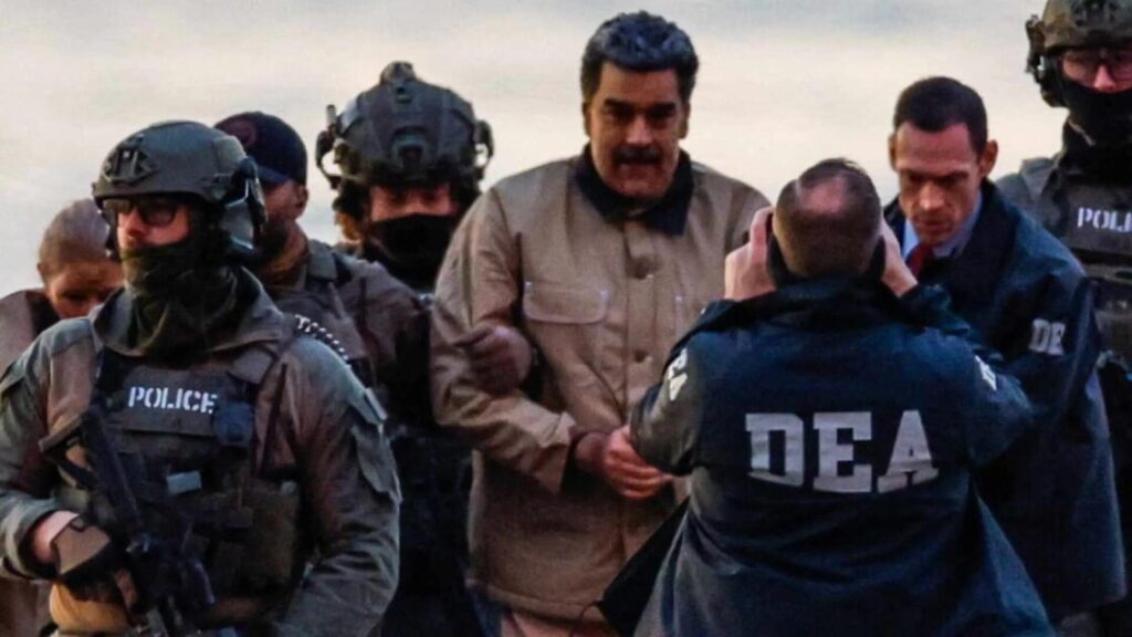 Traslado de Nicolás Maduro y su esposa a la corte en Nueva York