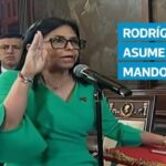 Delcy Rodríguez  juramentada por su hermano, como presidenta interina de Venezuela