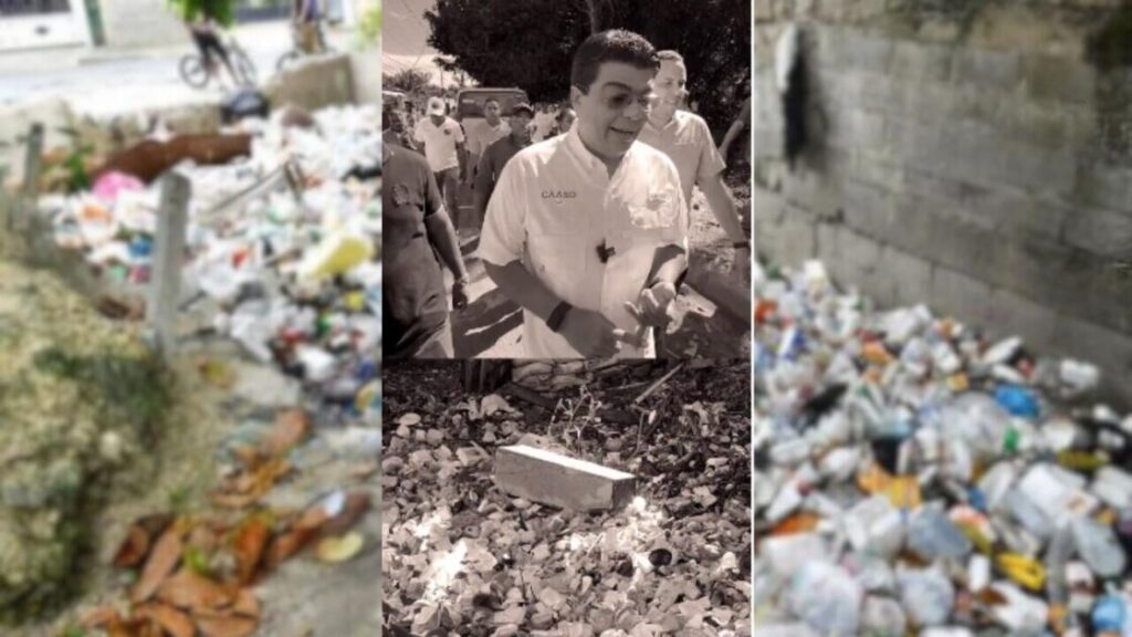 ¡RESPONSABILIDAD CIUDADANA¡ Director Caasd pide no tirar basura en cañadas; encuentran hasta neveras, inodoros y bumpers