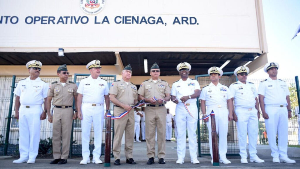 Armada de República Dominicana inaugura destacamento en La Ciénaga