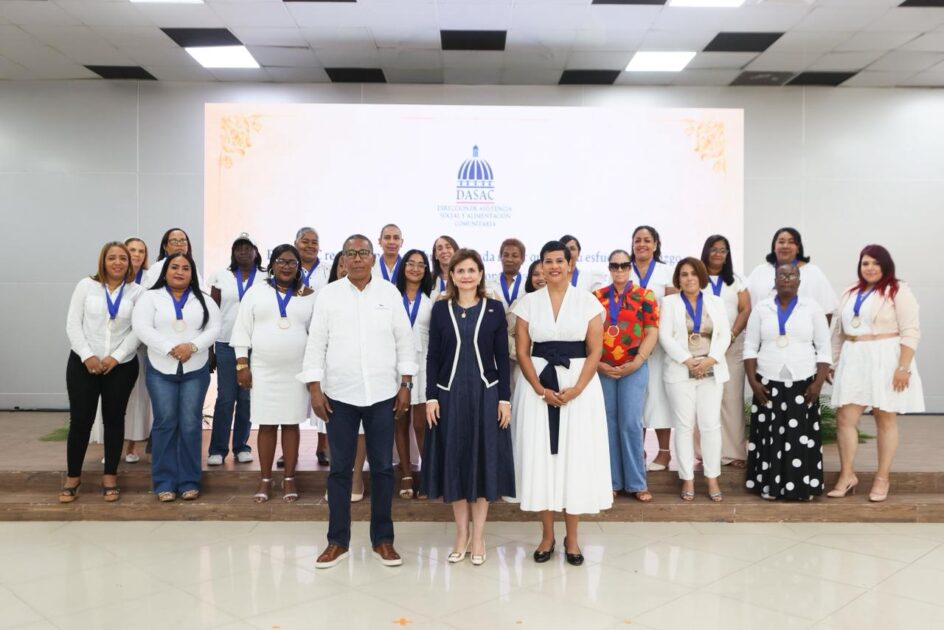 Raquel Peña honra a las mujeres que “alimentan la esperanza” de miles de familias dominicanas desde la DASAC
