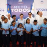 Raquel Peña encabeza inauguración de techado en el Politécnico Prof. Plinio Rafael Martínez