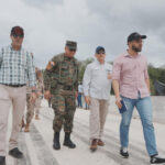 Ministro de Defensa supervisa avances de la verja perimetral fronteriza en la zona norte
