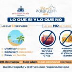 @PoliciaRD: Lo que Sí y lo que No en esta Semana Santa 2026 | COE inicia  jueves operativo de Semana Santa| Se prohíben fiestas “TETEOS” en balnearios