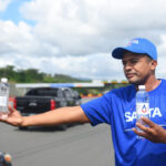 Caasd distribuye botellas de agua en peajes del Gran Santo Domingo por Semana Santa