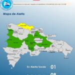 El COE mantiene 01 provincia en alerta amarilla y 08 en verde