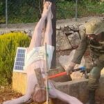 Netanyahu condena destrozo de estatua de Jesús en Líbano