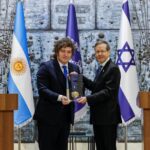 Milei es condecorado con la Medalla Presidencial de Israel