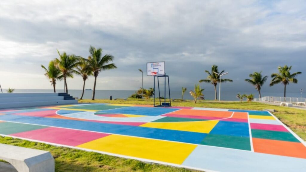 Presidente Abinader y alcaldesa Carolina Mejía inauguran nuevo Malecón Deportivo