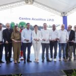 Raquel Peña encabeza entrega del remozado Centro Acuático del Centro Olímpico, previo a los JCC 2026