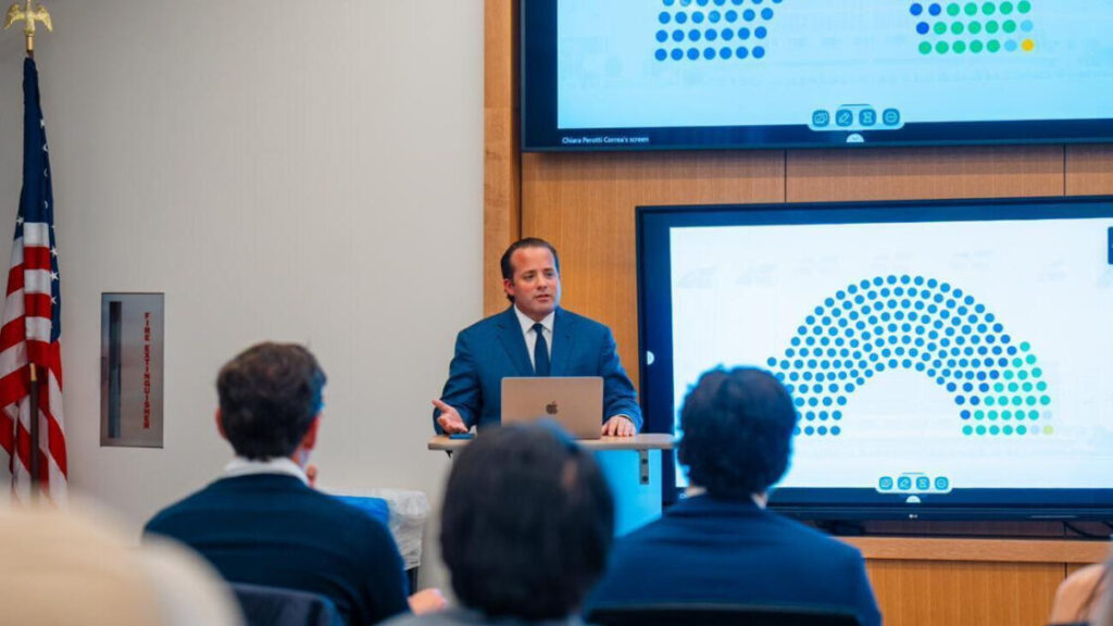 Ministro José Paliza en Georgetown: “EE.UU. es nuestro principal aliado, nuestro amigo más importante”