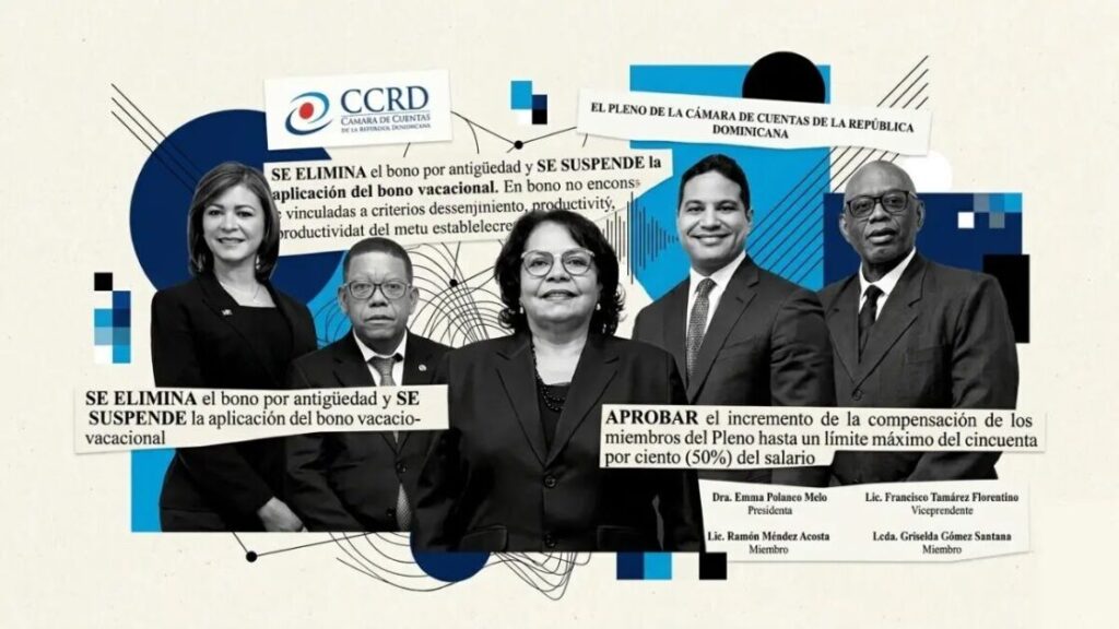 Pleno Cámara de Cuentas RD (CCRD) DEJA SIN EFECTO aumento salarial de hasta 50 % que se había aprobado Senado valora “mea culpa” 