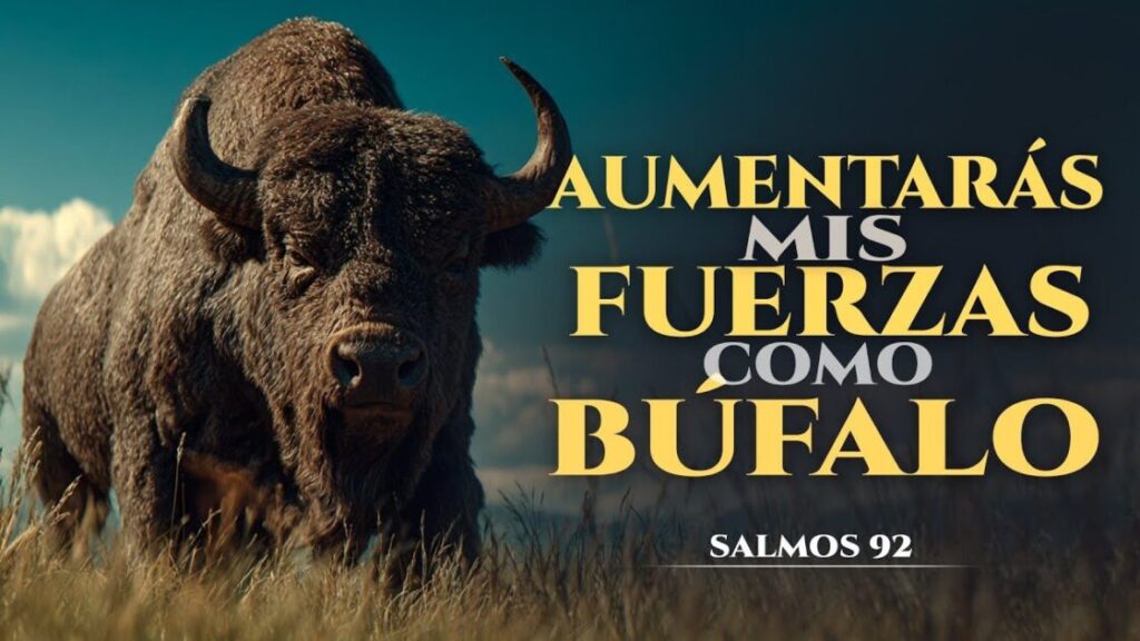 ORACIÓN de inicio de semana: RD una NACIÓN bendecida por DIOS “AUMENTA MIS FUERZAS SEÑOR COMO EL BÚFALO. SI TÚ ME SOSTIENES ME LEVANTARÉ” Salmo 92