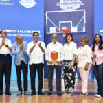 Vicepresidenta Raquel Peña y ministro Kelvin Cruz inauguran Torneo de Baloncesto Interbarrial