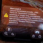 Alerta por drones en Lituania obliga a refugiarse a mandatar