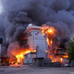 Kiev bajo ataques masivos con misiles rusos