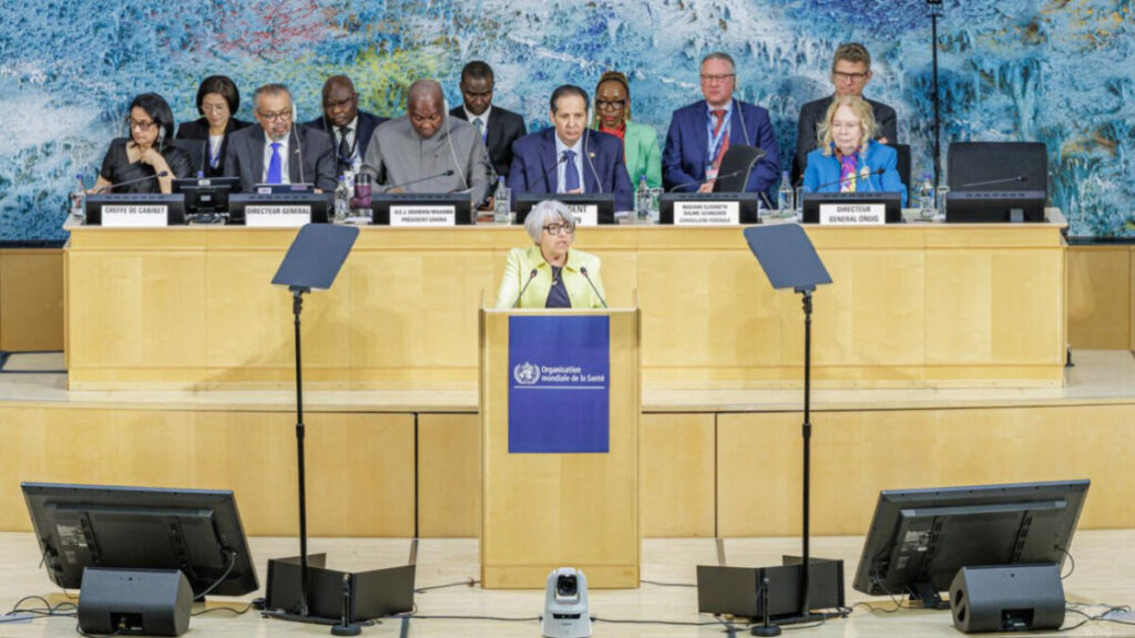 RD asume presidencia de Asamblea Mundial de la Salud y propone agenda global sobre salud mental y medicamentos de alto costo