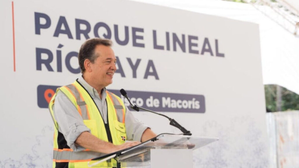 Mivhed inicia construcción del Parque Lineal Río Jaya, en San Francisco de Macorís