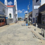 Dirección de Desarrollo Provincial supervisa fase final del adoquinado de los primeros tramos de la calle del Sol