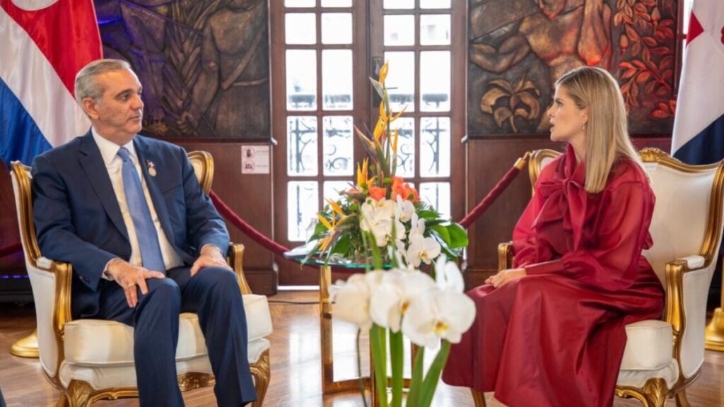 Presidente Abinader sostiene reunión bilateral con la mandataria electa, Laura Fernández Delgado
