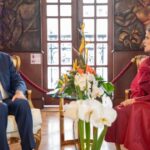 Presidente Abinader sostiene reunión bilateral con la mandataria electa, Laura Fernández Delgado