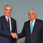 Presidente Abinader se reúne con su homólogo panameño, José Raúl Mulino