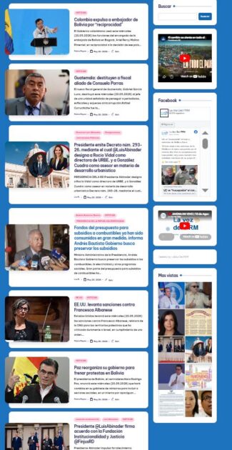 RESUMEN de las 54 notas informativas publicadas por @LaVozDelPRM correspondientes al miercoles 20 de Mayo del 2026