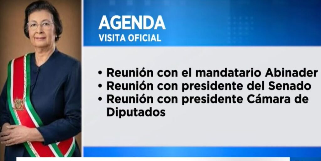AGENDA  Institucional RD | Presidenta de Surinam llegará a República Dominicana este sábado; será recibida por el presidente @LuisAbinader en el Palacio Nacional el lunes