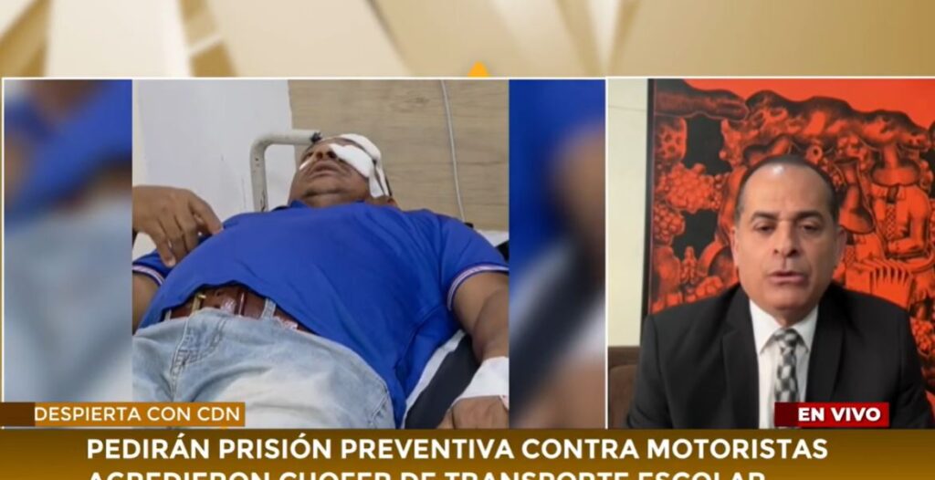  Entrevista a Luis Felipe Cartagena, director del TRAE: Pedirán prisión contra motoristas que agredieron chofer. Informe sobre salud del agredido