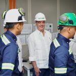 Empresario Manuel Estrella destaca estabilidad económica, crecimiento sostenido y confianza para invertir en el país durante la inauguración de EcoAcero en San Pedro de Macorís