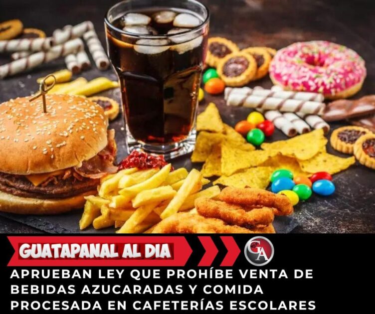Diputados aprueban proyecto que prohíbe venta de productos azucarados y ultraprocesados en escuelas