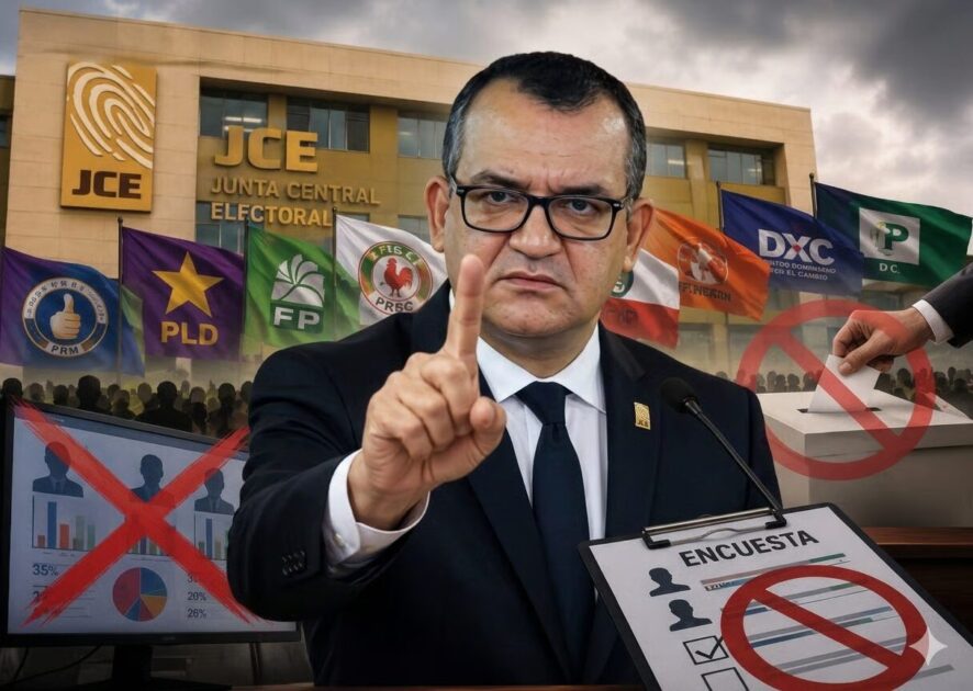 JCE prohíbe publicación de encuestas o sondeos de opinión con fines electorales antes de julio 2027 | Publica el “Procedimiento para el registro de las firmas o empresas encuestadoras “